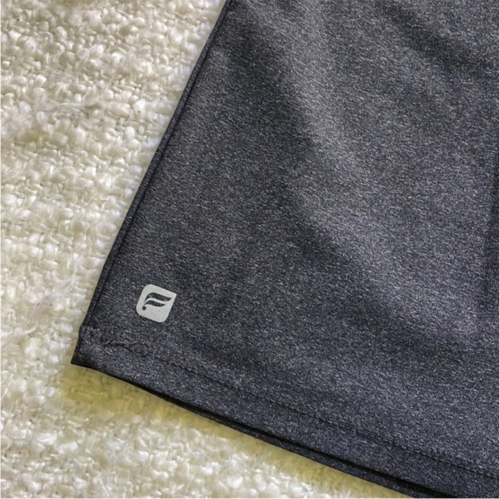 Fabletics Size Small Charcoal Gray T-Back Tank - image 2